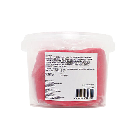 ROLLED FONDANT (PINK) 500G (#66239)