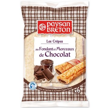 CHOCOLATE FILLED CREPES 180G (#116906)