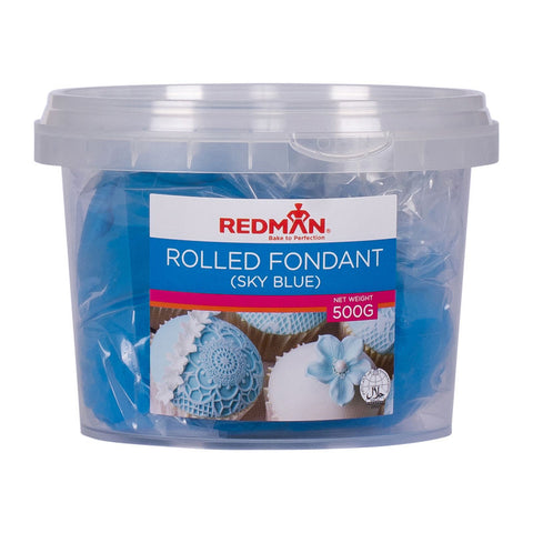 ROLLED FONDANT (SKY BLUE) 500G (#66241)