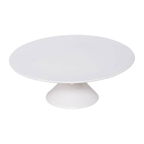 PEDESTAL CAKE PORCELAIN 11.25 INCH (#66299)