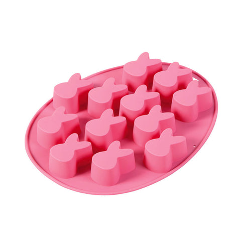 BUNNY SILICONE MOULD 12CAV 2105-5760 (#66341)