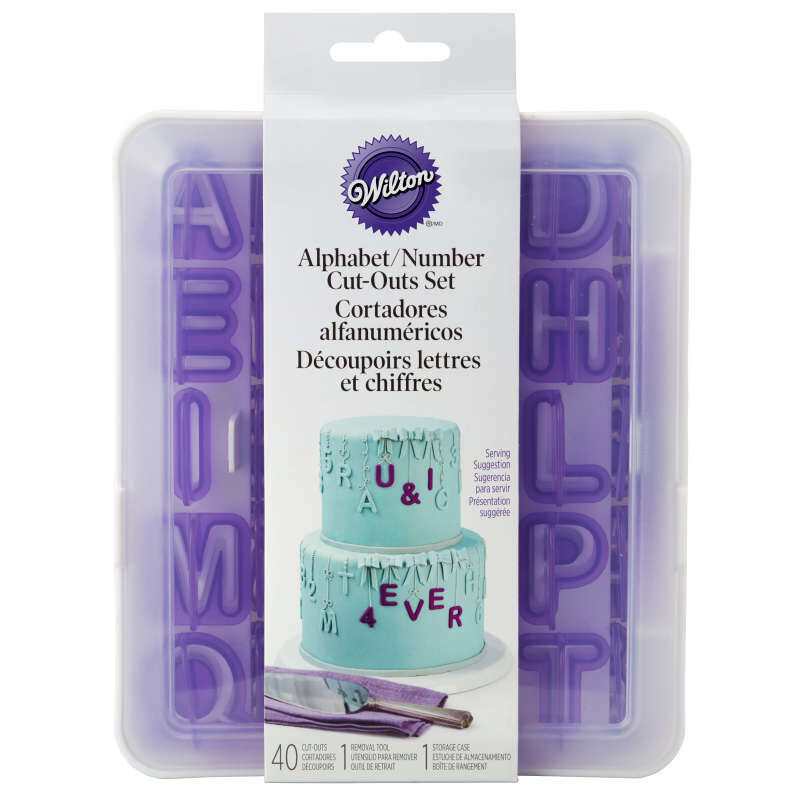 CUTOUTS ALP/NUMBER CUTTERS 42PCS 417-7554 (
