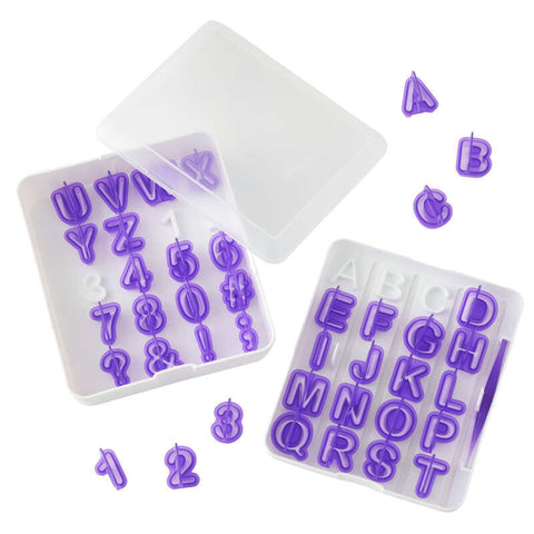 CUTOUTS ALP/NUMBER CUTTERS 42PCS 417-7554 (#66371)