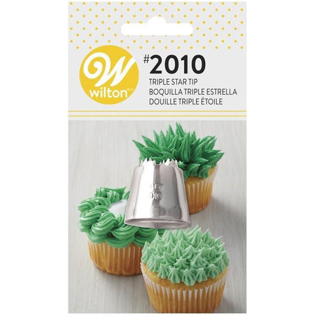 CARDED PIPING TIP TRIPLE STAR #12 418-9617 (#66375)