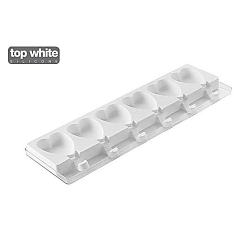 SILICON MOULD HEART MINI GEL03M (#66406)