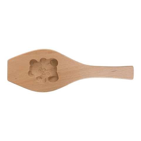 MOONCAKE MOULD WOODEN BEAR (#66414)