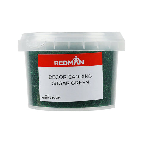 GREEN SANDING SUGAR 250G (#66451)