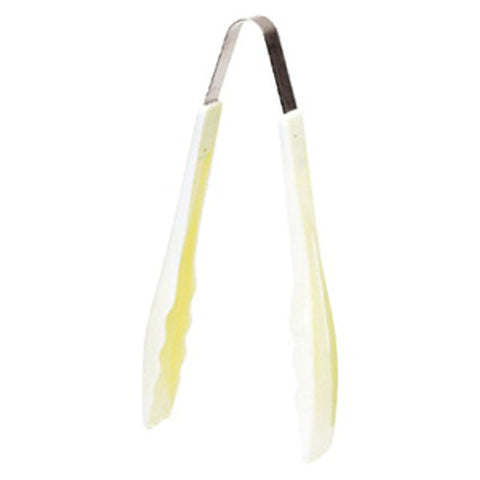 PLASTIC FOOD TONG (WHITE) SN4018 (#66478)