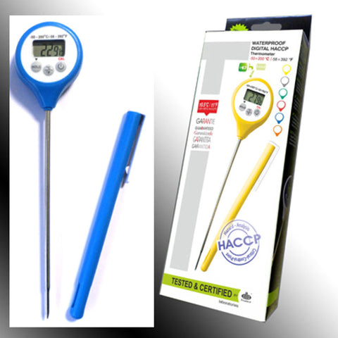 DIGITAL THERMOMETER (BLUE) (-50°C+200°C) (#66517)
