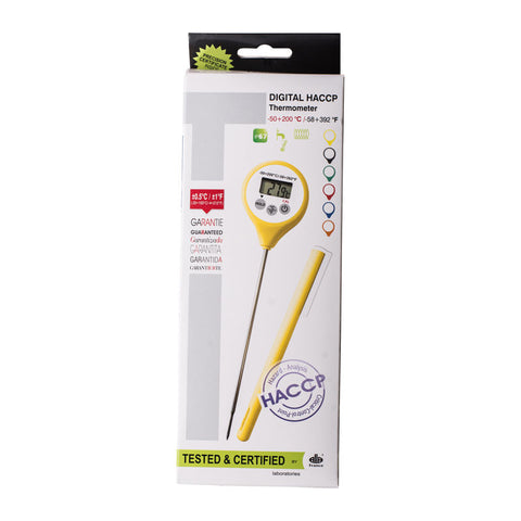 DIGITAL THERMOMETER (ORANGE) (-50°C+200°C) (#66518)