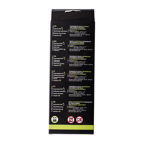 DIGITAL THERMOMETER (ORANGE) (-50°C+200°C) (#66518)