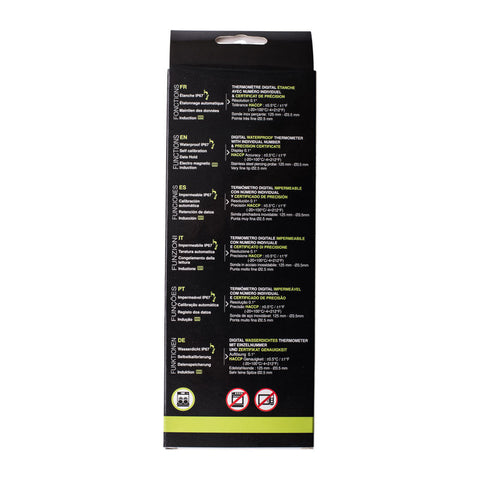 DIGITAL THERMOMETER (GREEN) (-50°C+200°C) (#66519)