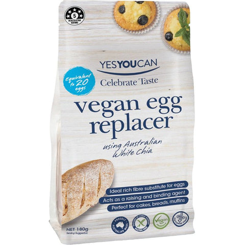 GLUTEN FREE VEGAN EGG REPLACER 180G (#66522)