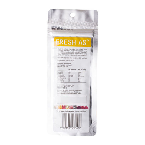 FREEZE DRIED PASSIONFRUIT POWDER (#66651)