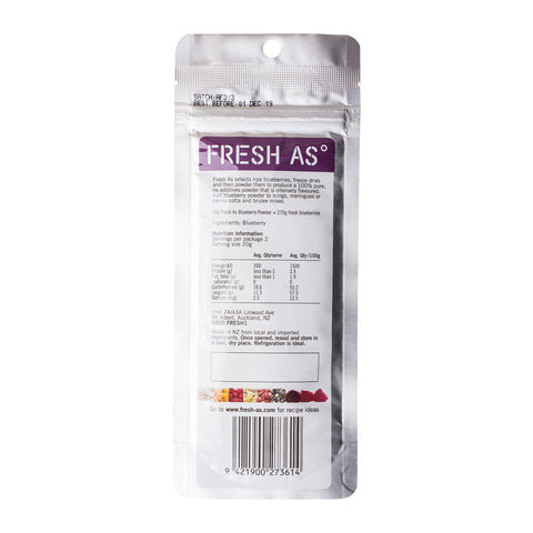 FREEZE DRIED BLUEBERRY POWDER 40G (#66655)