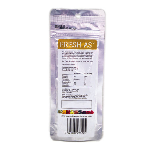 FREEZE DRIED MANGO POWDER 40G (#66656)