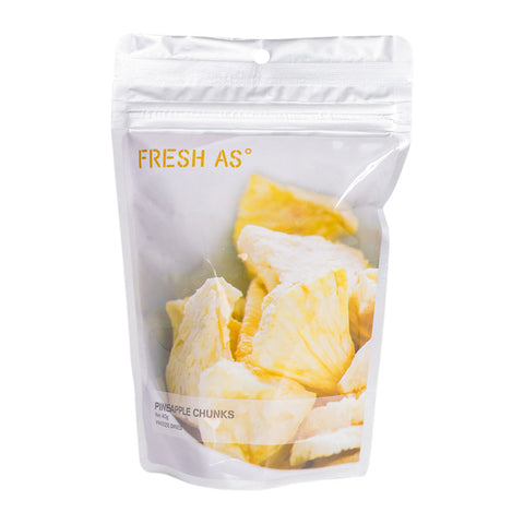 FREEZE DRIED PINEAPPLE CHUNK 40G (#66667)