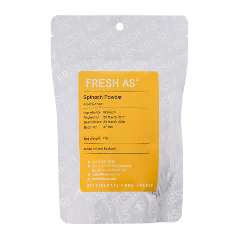 FREEZE DRIED SPINACH POWDER 70G (#66671)
