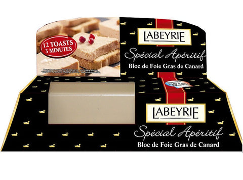 DUCK FOIE GRAS BLOCK WITH LYRE 120G (#124189)