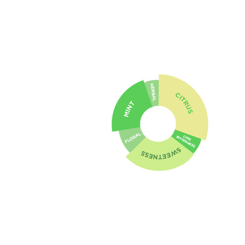 MENTA CUBANO FLVAOURED SYRUP 750ML (#66739)