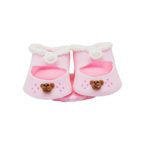 ICING DECOR- SHOES PINK (#66771)