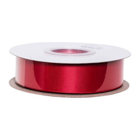 SATIN RIBBON RED 25MMX25M (#66783)