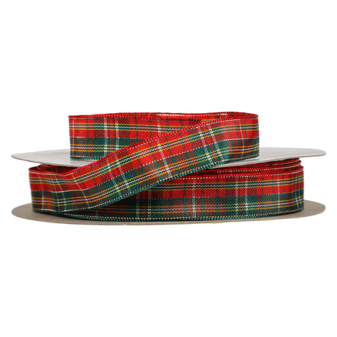 RIBBON GINGHAM CHECKED 16MMX25M (#66784)