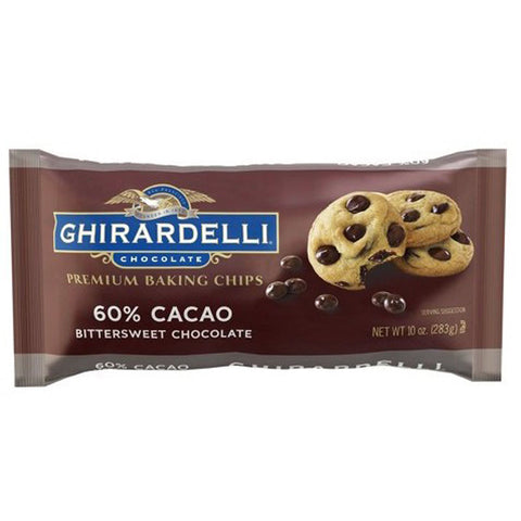 BITTERSWEET CHOCOLATE MINI CHIPS 60% 283G (#66812)