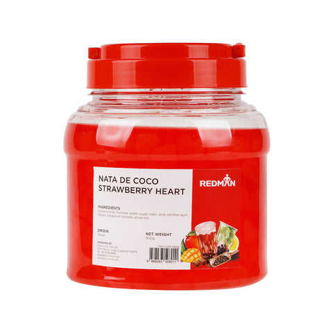 NATA DE COCO STRWBRY HEART900G (#66819)