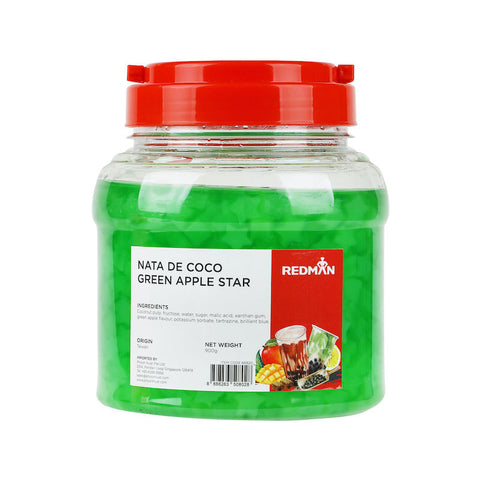 NATA DE COCO GREEN APPLE STAR (#66820)