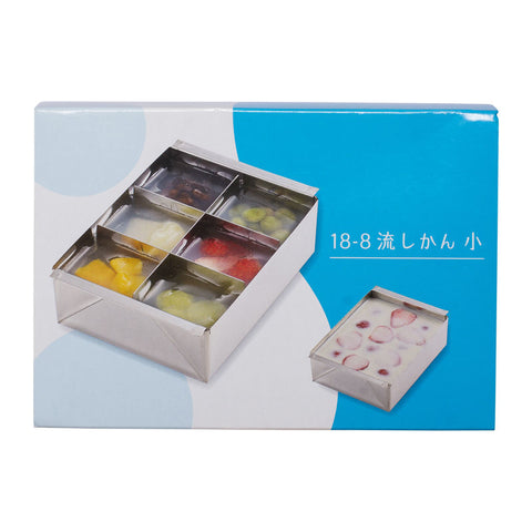 STAINLESS STEEL BAKING TRAY WITH 6 CAVITY (#66822)