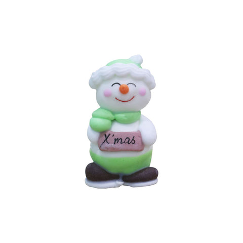 ICING DECOR SNOWMAN 30X25X52MM C296 (#66882)