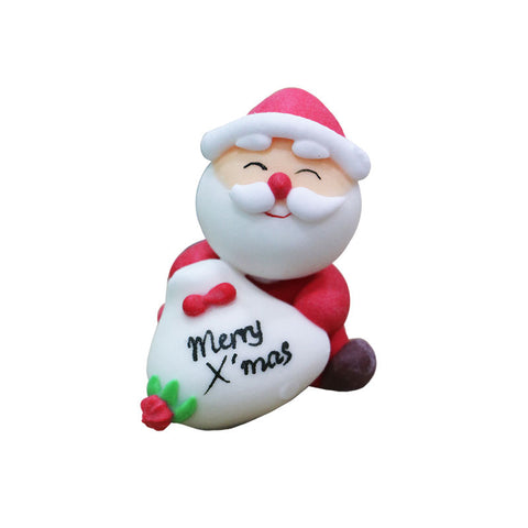 ICING DECOR SANTA 38X33X36MM S28 (#66885)