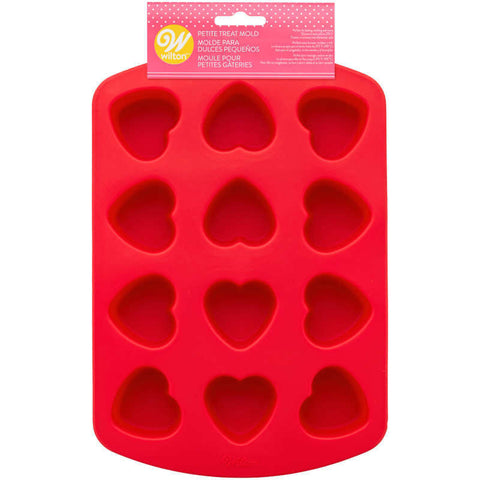 PETITE HEART SILICONE MOULD 12CAV 2105-4860 (#66960)