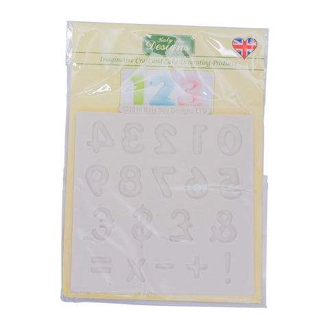 DOMED NUMBER SILICONE MOULD DM19 (#67054)