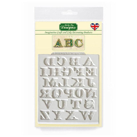 MANUSCRIPT ALPHABET SILICONE MOULD DM0027 (#67056)