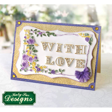 MANUSCRIPT ALPHABET SILICONE MOULD DM0027 (#67056)