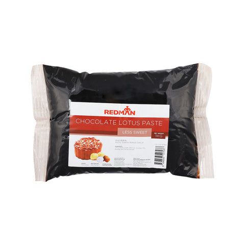 MOONCAKE PASTE CHOCOLATE LESS SWEET 1KG (#67062)