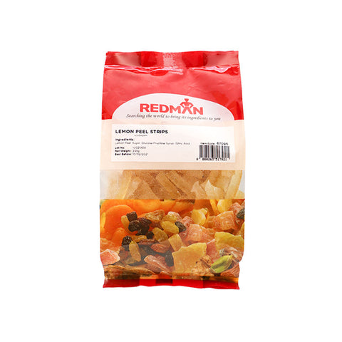 LEMON PEEL STRIPS 60X5X6 250G (#67096)