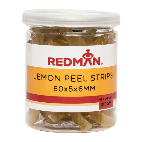LEMON PEEL STRIPS 60X5X6 100G (#67098)