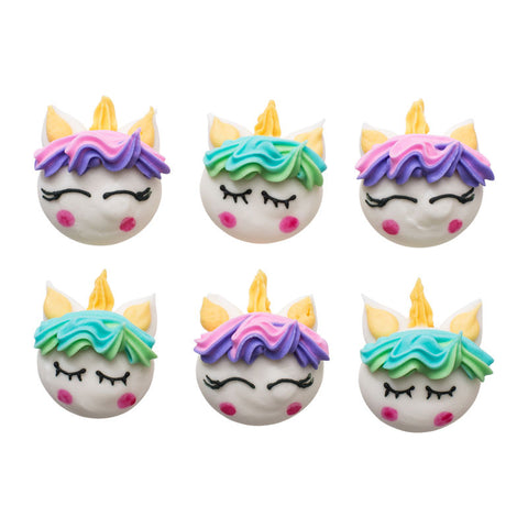 ICING DECOR- UNICORN FACE (#67146)