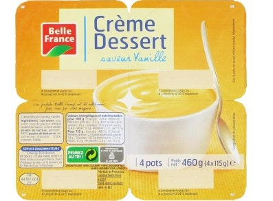 VANILLA DESSERT CREAM 115G (#114729)