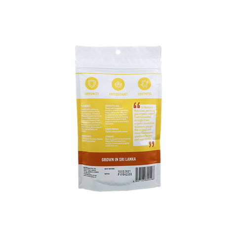 RAW ORGANIC TURMERIC POWDER 100G (#67193)