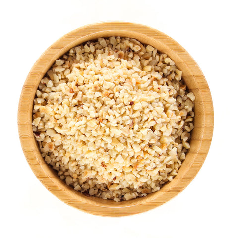 NUT HAZELNUT BLANCHED DICED 100G (#67248)