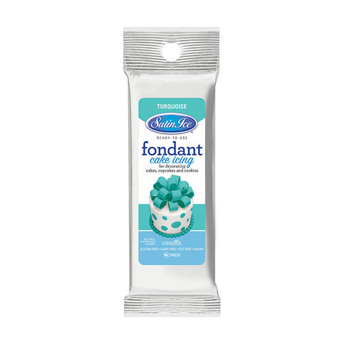 TURQUOISE ROLLED FONDANT 4.4OZ (#67251)