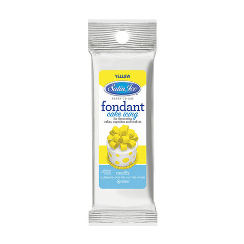 YELLOW ROLLED FONDANT 4.4OZ (#67255)