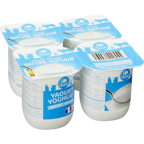 PLAIN YOGURT 125G (#113735)