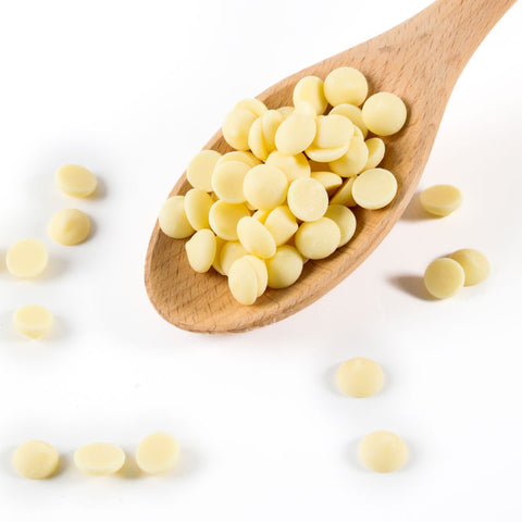 WHITE CHOCOLATE COUVERTURE 28% 400G (#67340)