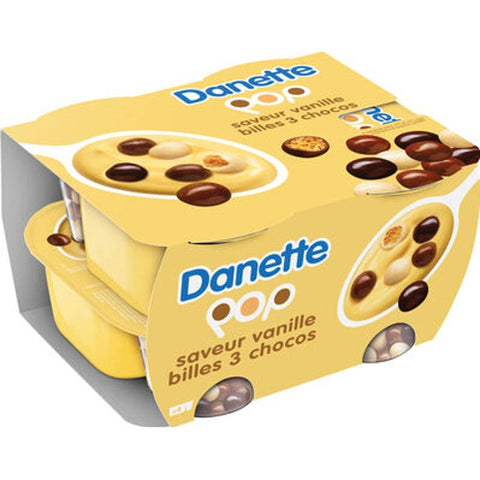 DANETTE POP VANILLA CREAM DESSERT 117G (#116823)