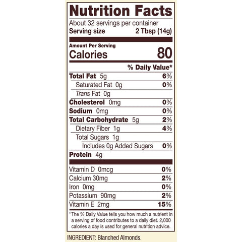 GLUTEN FREE ALMOND MEAL FLOUR 16OZ (#67441)